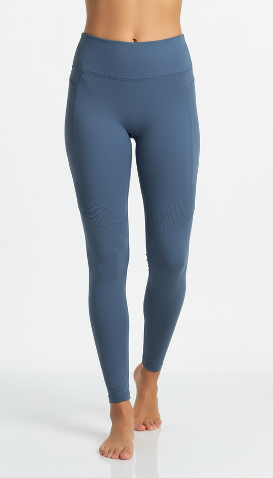 Legging sculptant bleu ardoise